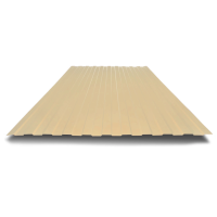 Профнастил С8 0,3 мм слоновая кость RAL 1014 1м