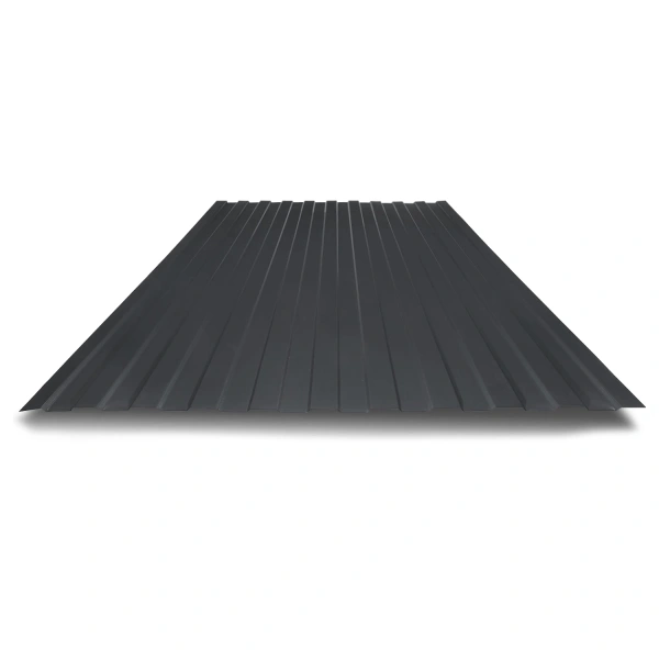 Профнастил С8 0,3 мм темно серый RAL 7024 1м