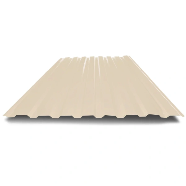 Профнастил С21 0,3 мм светлая слоновая кость RAL 1015 1м