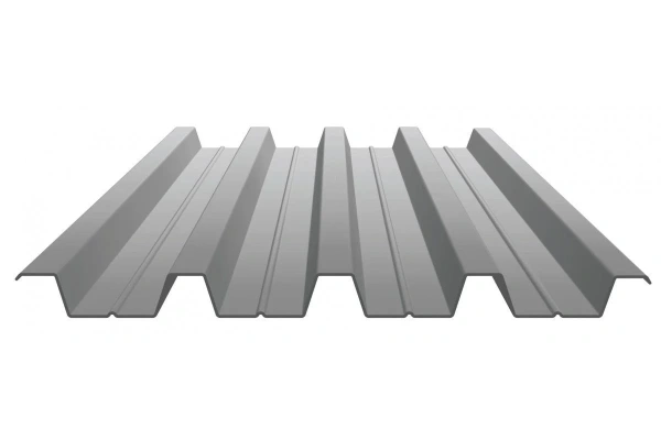 Профнастил оцинкованный НС60 0,4мм 1м